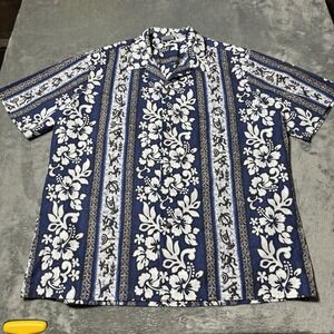 Vintage Royal Creations Aloha‎ Shirt Sz XL Floral Dad Beach Made In Hawaii 90s